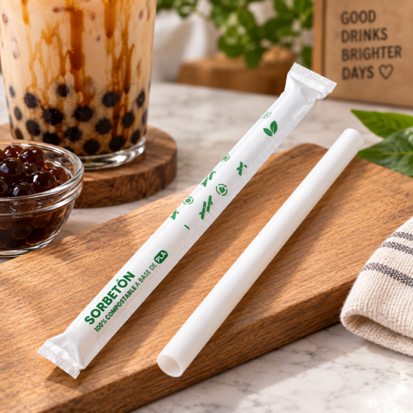 Sorbetes Compostables 150u — foto 2