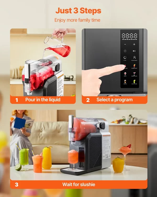 Máquina de granizados 2 l/68 oz — foto 5
