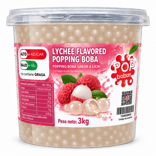 Popping Pearl Lichi 3 Kilos