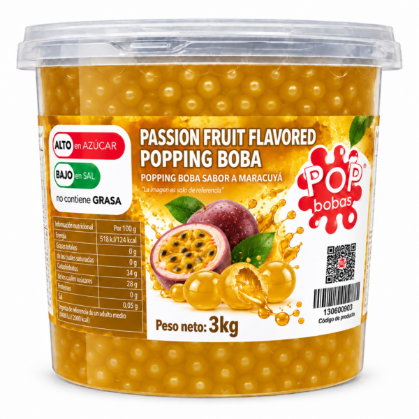 Popping Pearl Passion Fruit 3 Kilos