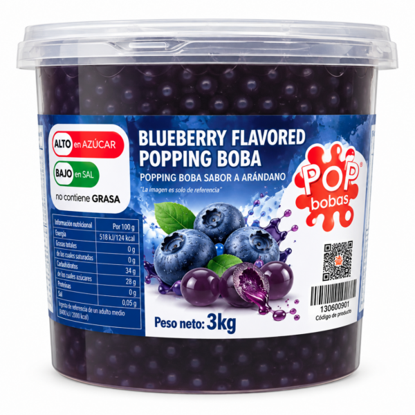 Popping Pearl Blueberry 3 Kilos