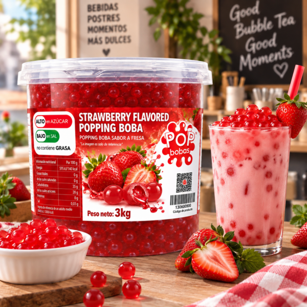 Popping Pearl Strawberry 3 Kilos — foto 2