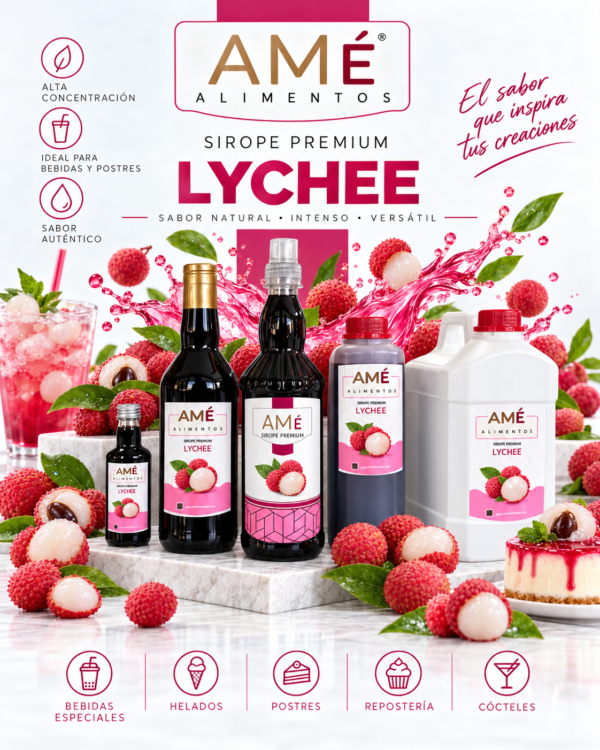 Sirope de Lychee AME
